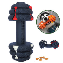 Load image into Gallery viewer, Dumbbell (Round) Enrichment Treat Dispenser Dog Toy (size variations)
